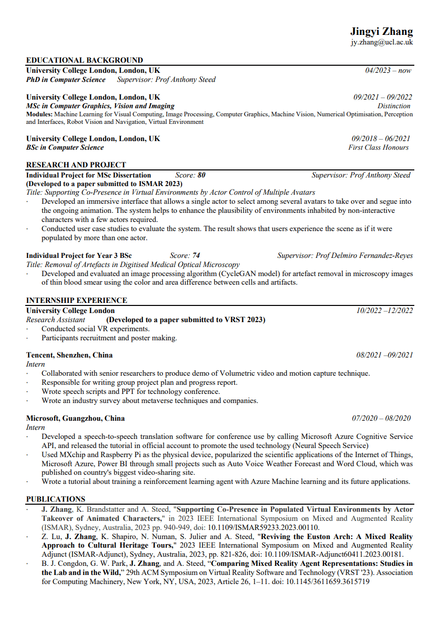 cv
