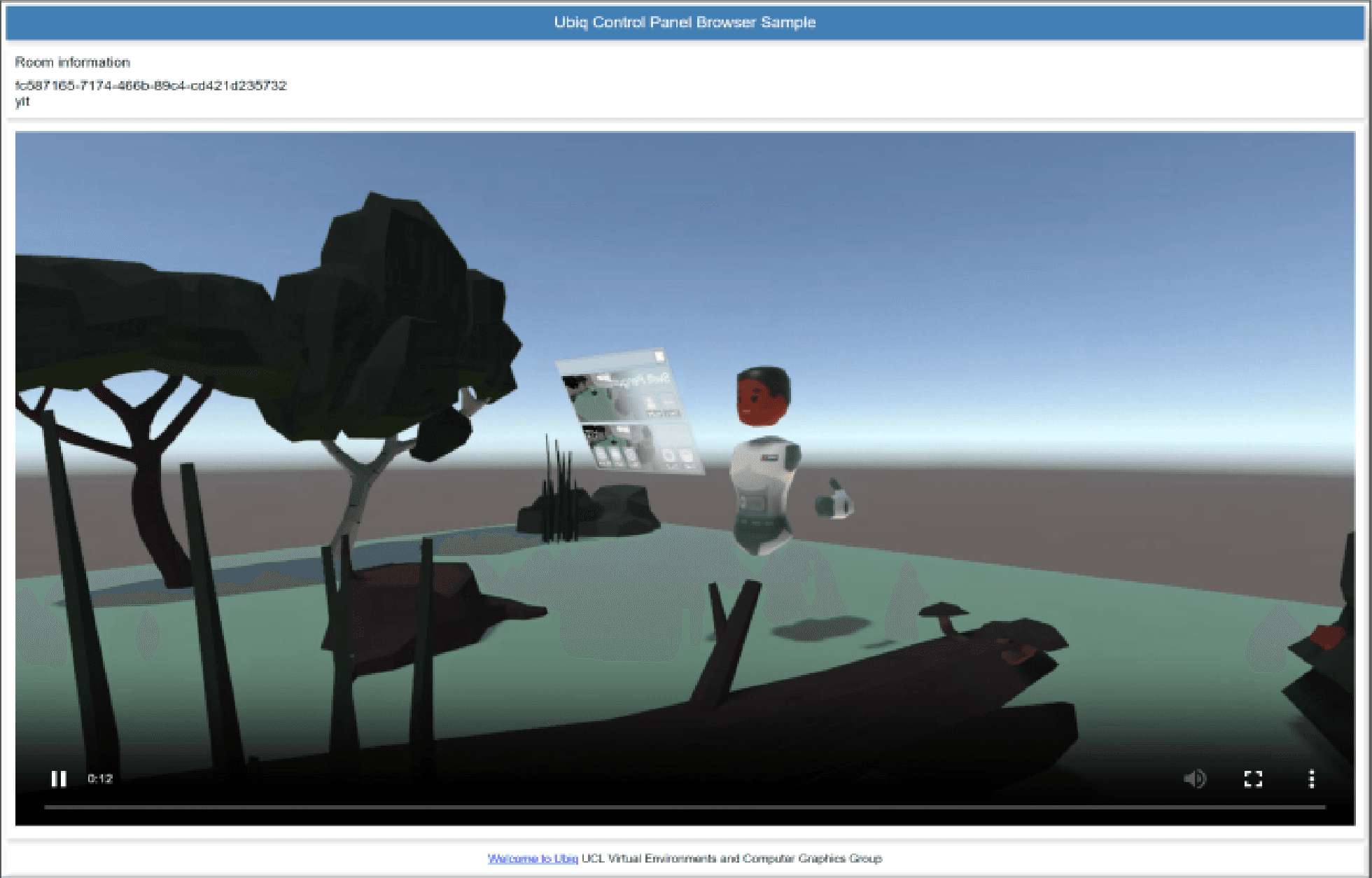 Extending the Open Source Social Virtual Reality Ecosystem to the Browser in Ubiq